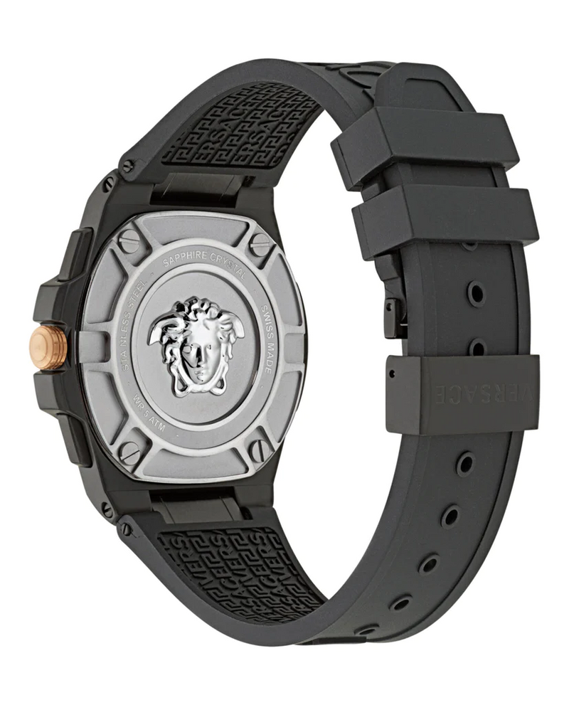 Versace VE7H00323 Greca Extreme Chrono Silicone Man Watch – Lexor Miami