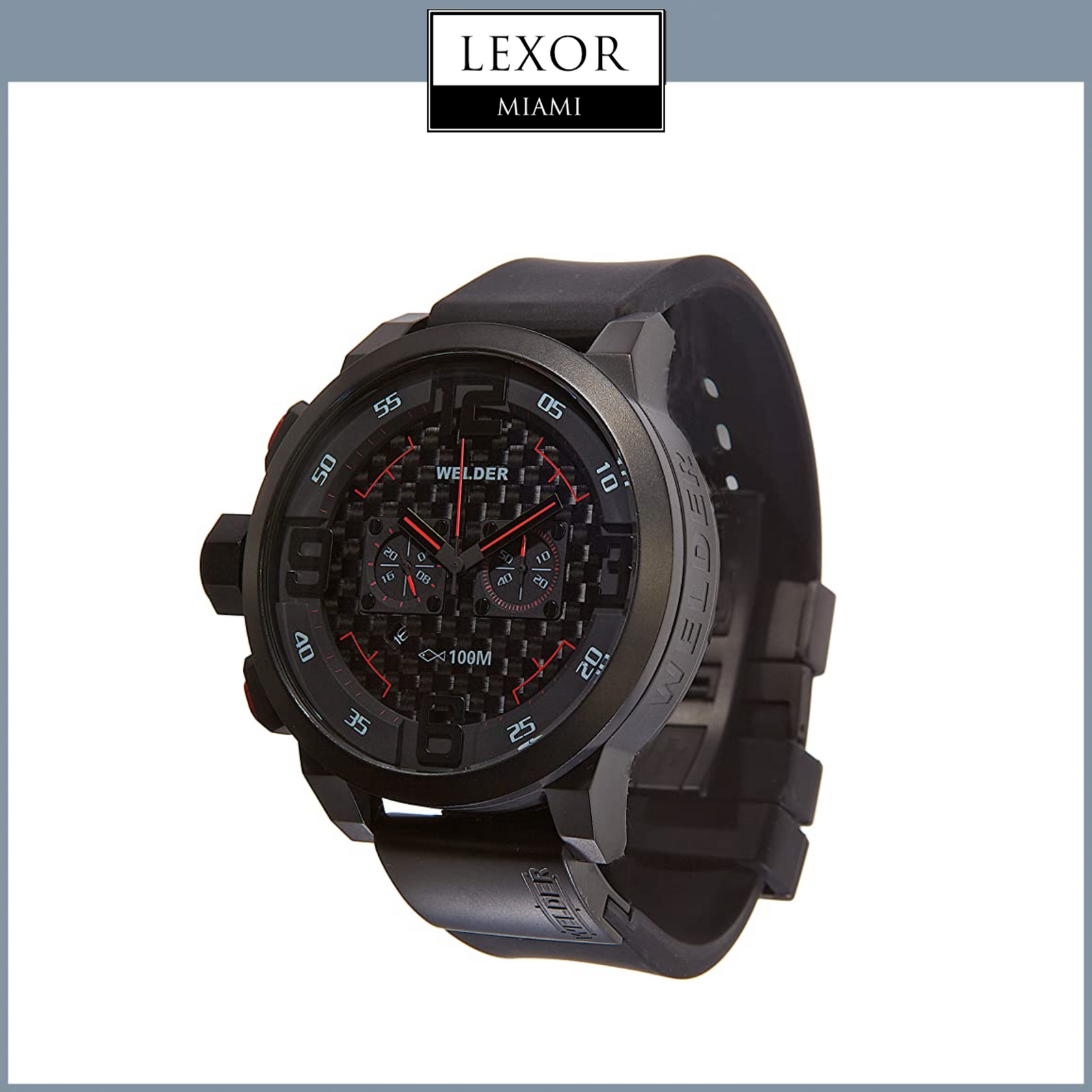 Welder K31-10001 Quartz with Black Dial Chronograph Display and