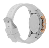 Mulco MW3-19495-013 Blue Marine Fusion White Silicone Strap Women Watches