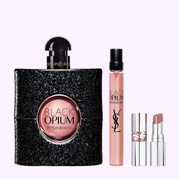 YSL OPIUM BLACK 3.0 EDP Women + 10ML + ROUGE LIPSTICK