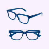 Bottega Veneta BV1256O-008 optical frame side angle showing temple stud and logo detail, Lexor Miami