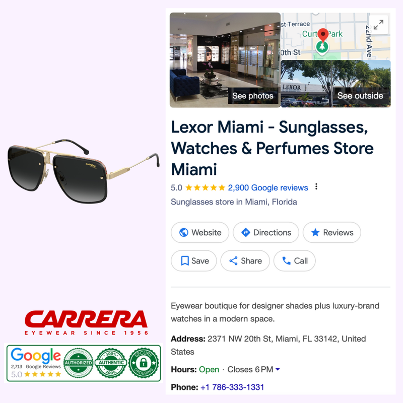 Carrera Special Edition Glory II RHL 59 Unisex Sunglasses