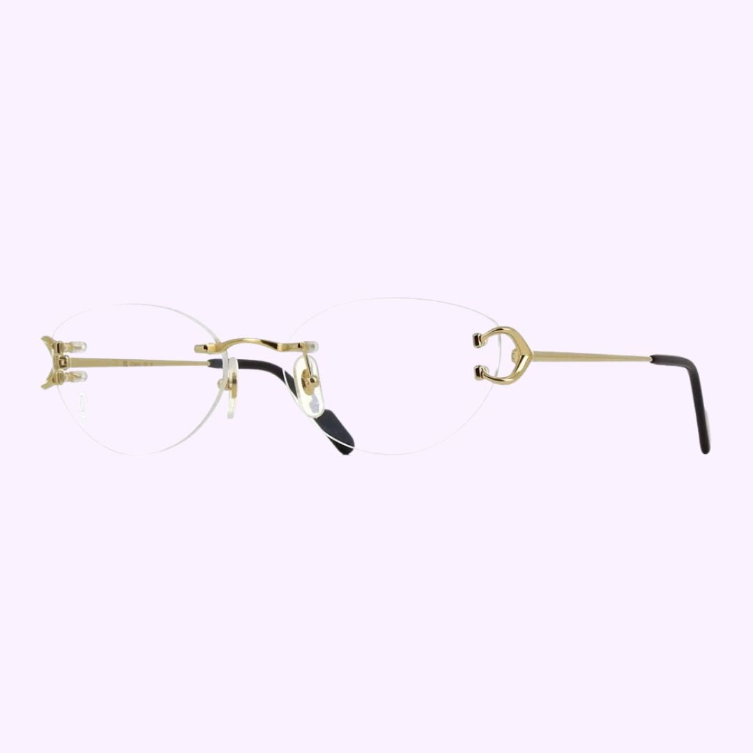 Luxury Professional Wearing Cartier Optical Frames