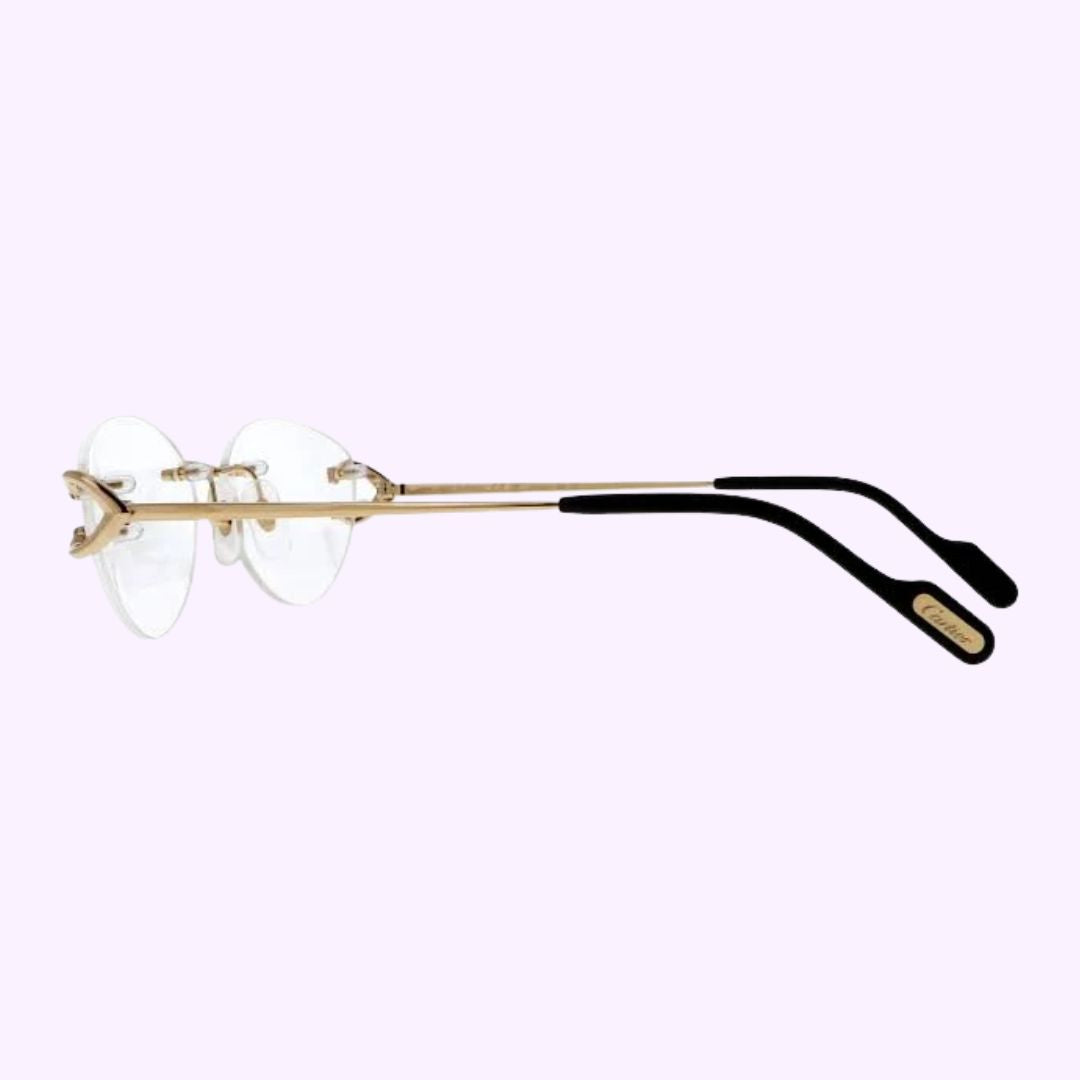 Luxury Professional Wearing Cartier Optical Frames