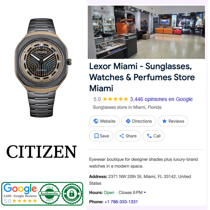 Citizen Eco-Drive PHOTON BJ6569-59X | Lexor Miami