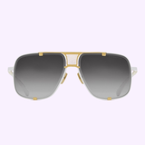 DITA DRX-2087-J-WHT-GLD-64 luxury sunglasses front view