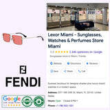 Fendi Sky FE40165U 32S luxury designer sunglasses in shiny clear gold with red Bordeaux lenses