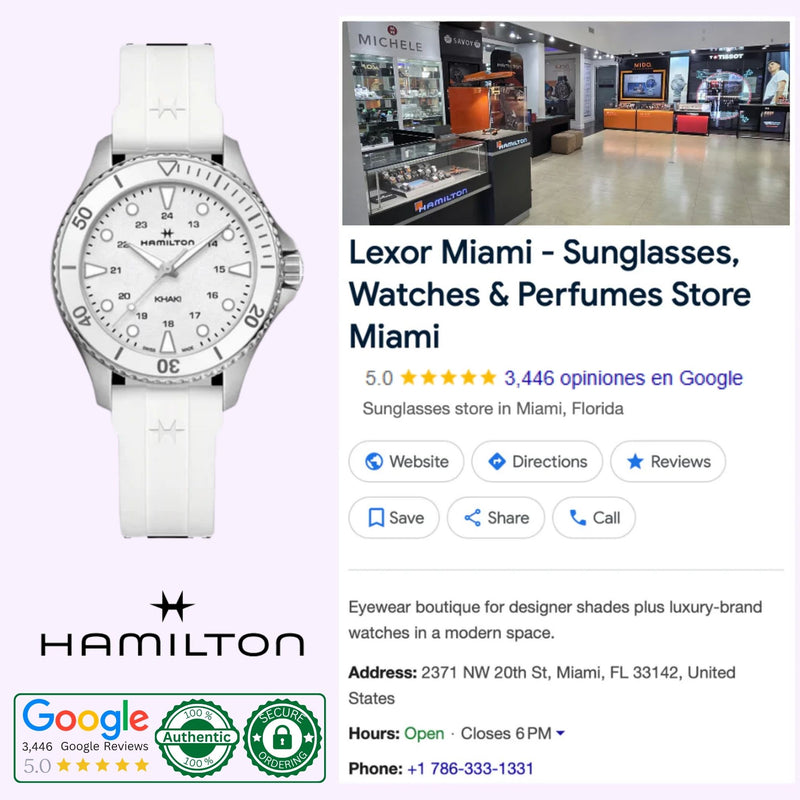 Hamilton Khaki Navy Scuba Quartz Watch H82221310 – Lexor Miami