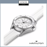 Hamilton Khaki Navy Scuba Quartz Swiss watch side profile