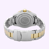 The Invicta Men's 26972 Pro Diver Quartz 3 H is pictured from the back, showing its clasp and engraved case with Invicta Watches branding and specs, highlighting its reliable quartz movement.
