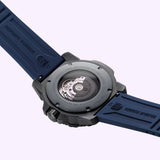 Side profile of the Luminox Master Carbon SEAL Automatic XS.3863 featuring a lightweight CARBONOX™+ case.