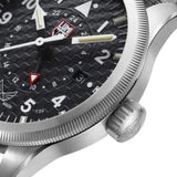 Swiss Made Luminox Flight Force Pilot Watch 42mm featuring sapphire crystal, textile strap, and self-powered illumination.