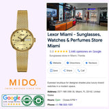 Mido Commander 1959 yellow gold PVD women's automatic watch