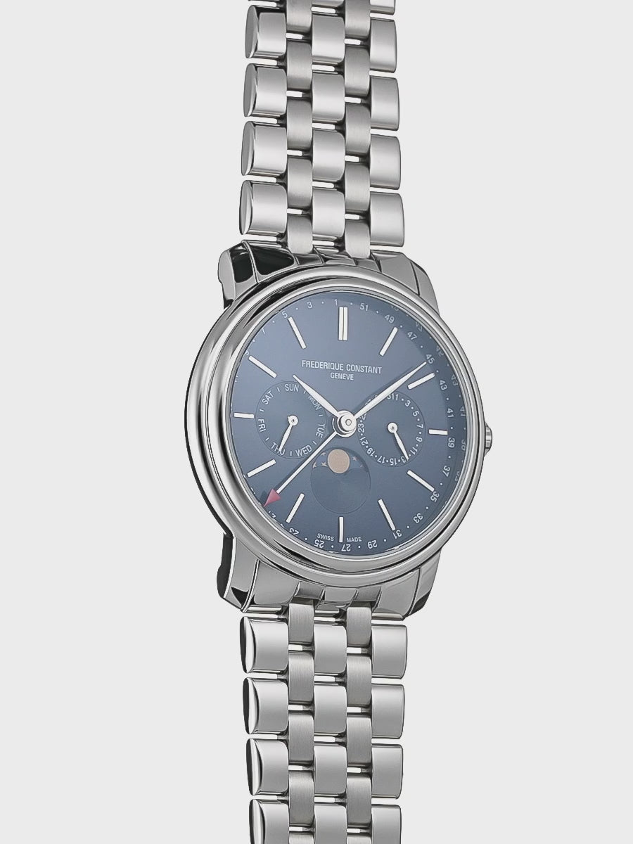 video frederique constant watch