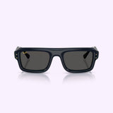 Close-up of Ray-Ban RB4954 nylon frame and polished finish