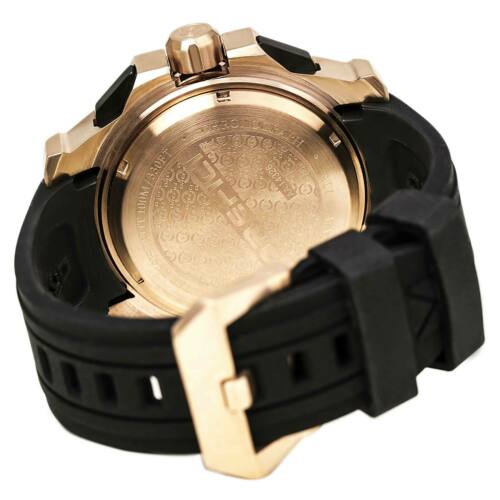 Orefici ORM11C4803 Subacqueo Trenta Black Dial Rose Gold Steel Black Strap Chrono Men Watches Lexor Miami