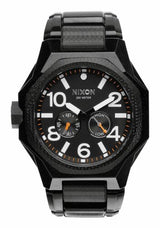 Nixon A39700100 G10 Bezel Crown 2 Subdials BLK Men Watches Lexor Miami