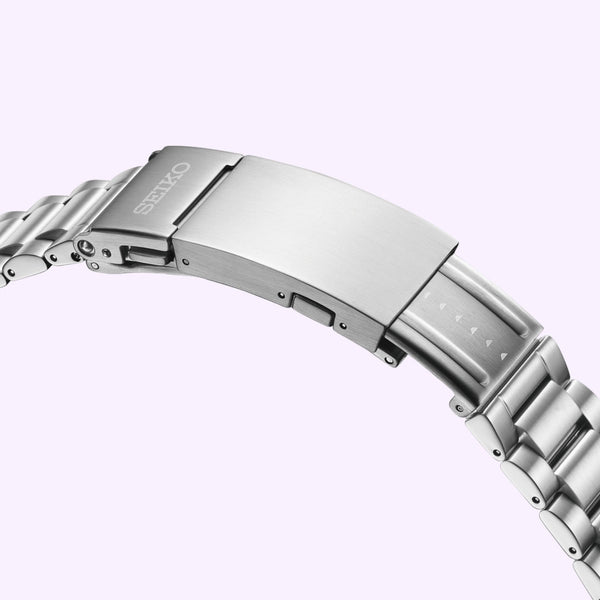 Seiko Prospex HBC001 stainless steel bracelet with slide-adjuster clasp