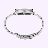 Side profile of Seiko Luxe Prospex SPB453 showing 13mm case thickness, screw-down crown, and curved sapphire crystal