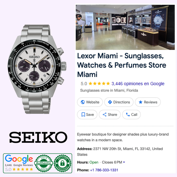 Seiko Prospex Speedtimer SSC961 stainless steel chronograph inspired by Seiko's historic Speedtimer collection