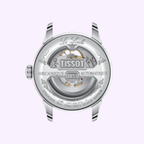 Side profile of Tissot Le Locle stainless steel case 9.75mm thickness sapphire crystal