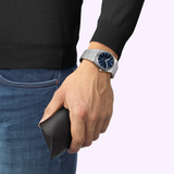 Tissot PRX T137.407.11.041.02 blue dial Grendizer anime automatic watch
