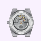 Tissot PRX UFO Robot Grendizer quick-release bracelet interchangeable strap detail
