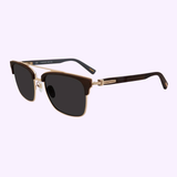 Chopard SCHC90 300P 56 Unisex Sunglasses with dark lenses and gold accents are shown on a white background. “LEXOR MIAMI” appears above and “Chopard Sunglasses” below the image, highlighting this luxury eyewear.