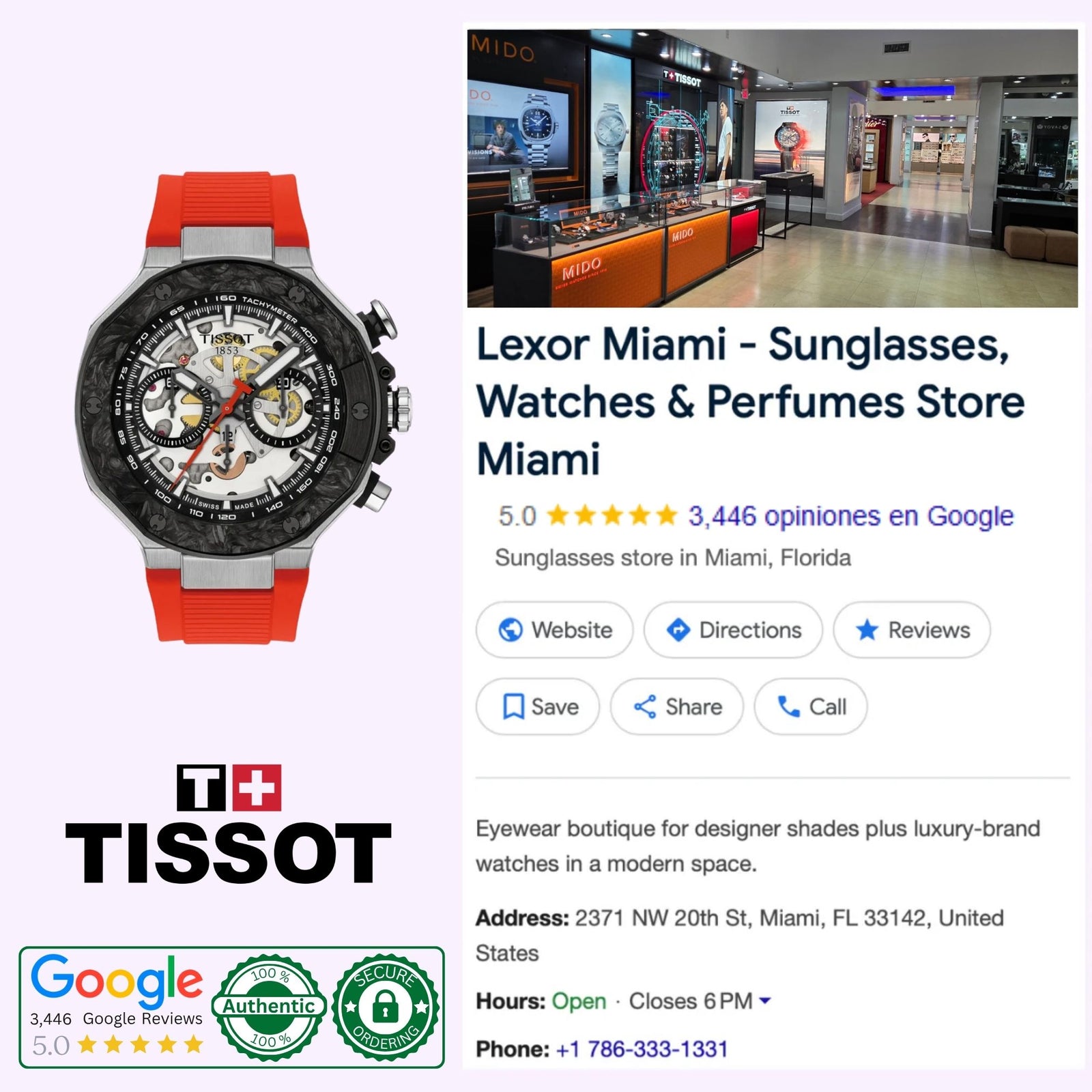 Tissot T-Race MotoGP 2026 Limited Edition | Lexor Miami Authorized