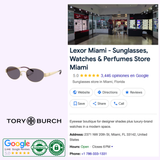 Tory Burch TY6116 33461A Women's Oval Sunglasses in Shiny Light Gold with Purple Lenses Displayed at Lexor Miami