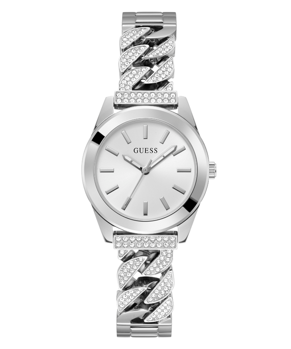 Guess GW0657L1 Pulseira de Aço Inoxidável Prata Relógios Femininos