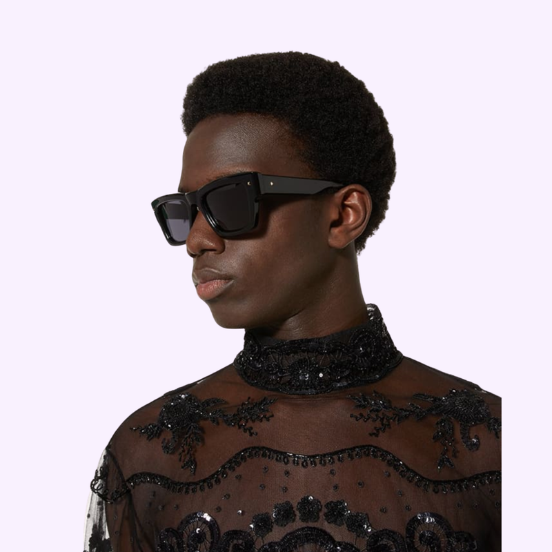 Valentino XXII VLS-106A-53 Black Women Sunglasses – Lexor Miami