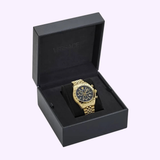 Versace Chrono Master VE8R00624 chronograph sub-dials and date window at 4 o'clock

