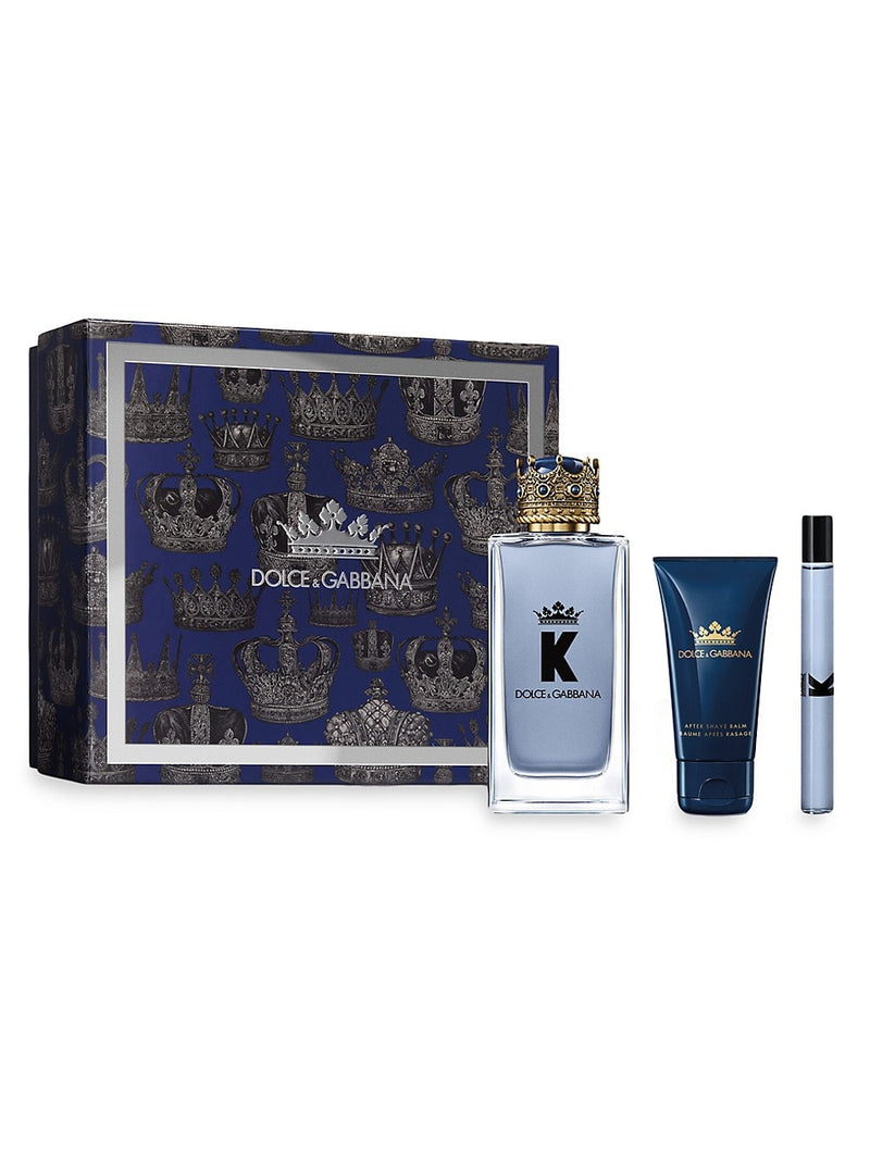 Dolce&Gabbana King 3.3oz EDP 3pc Men Set