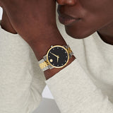 Movado 0607202 Museum Classic 2 Tone Stainless Steel Strap Men Watches - Lexor Miami