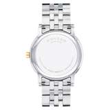Movado 0607202 Museum Classic 2 Tone Stainless Steel Strap Men Watches - Lexor Miami