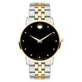 Movado 0607202 Museum Classic 2 Tone Stainless Steel Strap Men Watches - Lexor Miami