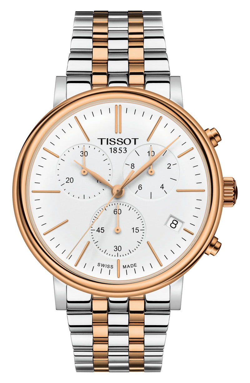 Tissot T12241722201100 Carson Premium Chronograph Quartz Men Watches - Lexor Miami