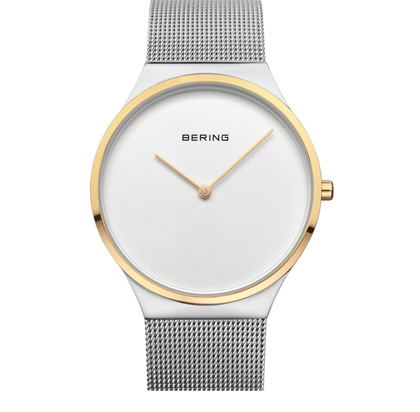 Bering 12138-014 Classic Stainless Steel Mesh Strap Unisex Watches - Lexor Miami