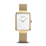Bering 14528-334 Classic Gold Stainless Steel Mesh Strap Unisex Watches - Lexor Miami