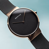 Bering 14539-166 Classic Stainless Steel Mesh Strap Unisex Watches - Lexor Miami