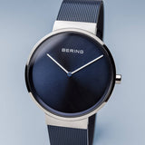 Bering 14539-307 Classic Blue Stainless Steel Mesh Strap Unisex Watches - Lexor Miami
