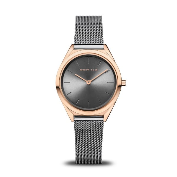 Bering 17031-369 Ultra Slim Stainless Steel Mesh Strap Unisex Watches - Lexor Miami