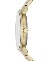 Armani Exchange AX7119 Cayde Gold-Tone Stainless Steel Bracelet Watch 42mm Gift Set Men Watches Lexor Miami - Lexor Miami