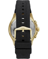 Fossil FS5729 Chronograph Fb-03 Black Textured Silicone Strap Watch - Lexor Miami