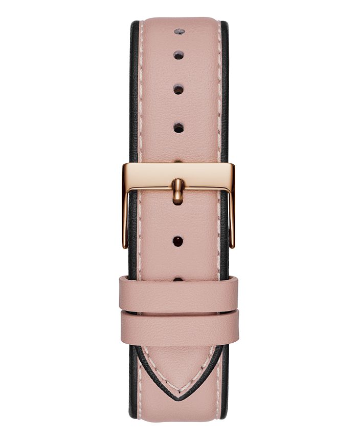 Guess GW0036L3 Pink Leather Strap Multifunctional Women Watches - Lexor Miami