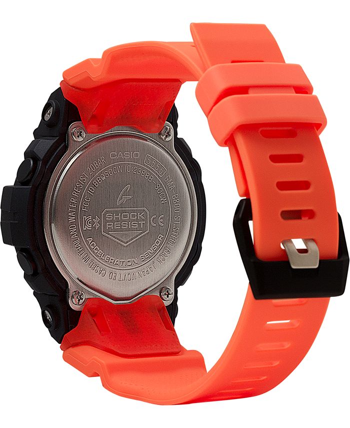 G-Shock GMA-B800SC-1A4CR  Power Trainer Coral Resin Strap 45mm Women Watches Lexor Miami - Lexor Miami