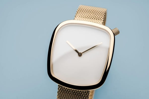 Bering 18034-334 Classic Gold Stainless Steel Mesh Strap Women Watches - Lexor Miami