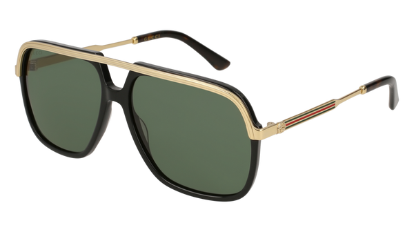 Gucci GG0200S 001 57 Unisex Sunglasses - Lexor Miami