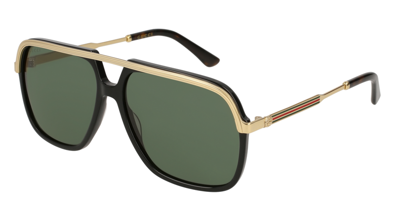 Gucci GG0200S 001 57 Unisex Sunglasses - Lexor Miami